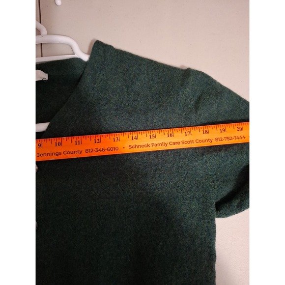 Turnbury Merino Wool Sweater Womens XL Button Up Extra Fine Merino Wool - Picture 4 of 7